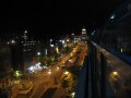 .and view to the oposide way - at night.