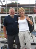 ..and mamma with the Captain....
