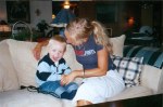 Den var jammen god - Kjetil og tante Gunhild.
..that was a good one.. - Kjetil and aunt Gunhild.