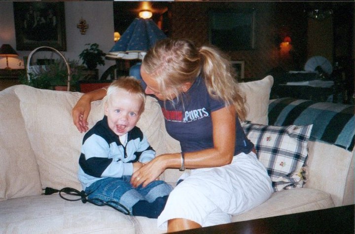 Den var jammen god - Kjetil og tante Gunhild.