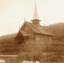 Landsmarka Kapell omkring 1900 / the Chapel in the beginning of the 20th century.